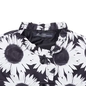 Черная куртка с принтом Blumarine PN50  K113/90 в Украине