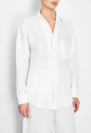 Лляна сорочка Loro Piana FAO6889 126/9B1 оригінал
