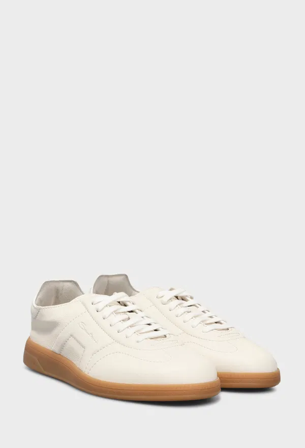 Кожаные кроссовки Santoni 22072 126/0A1 Цена
