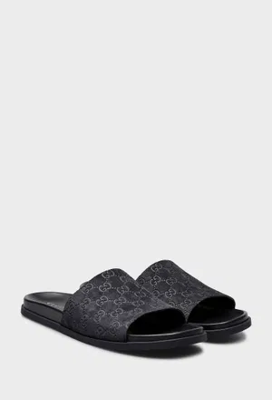 Шкіряні шльопанці  Gucci 834941 125/0CQ Ціна