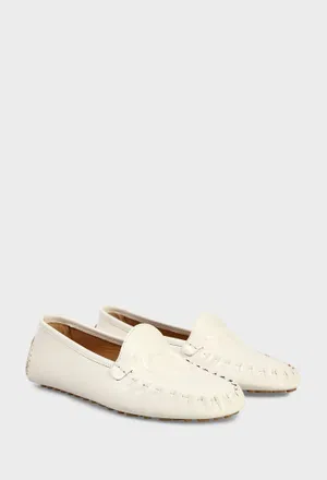 Кожаные мокасины DANEL FERRAGAMO 01K908 126/0AE Цена