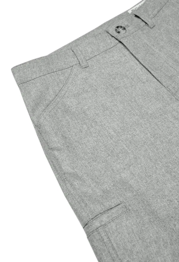Детские бежевые шерстяные брюки Brunello Cucinelli PP118  226/96 в Украине