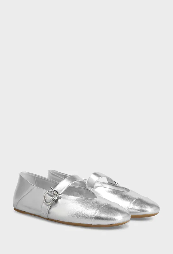 Кожаные балетки NENA FERRAGAMO 01J947 126/0AS Цена