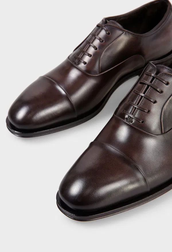 Шкіряні оксфорди TORONTO FERRAGAMO 02A383 126/0AW в Україні