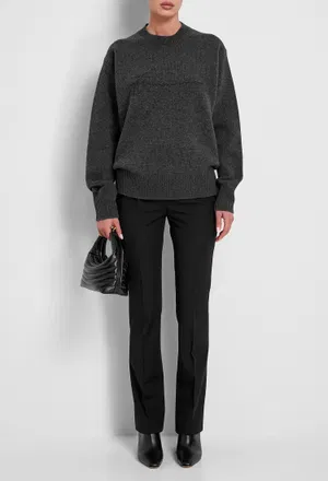 Шерстяной свитер FERRAGAMO 112830 224/9HX Цена