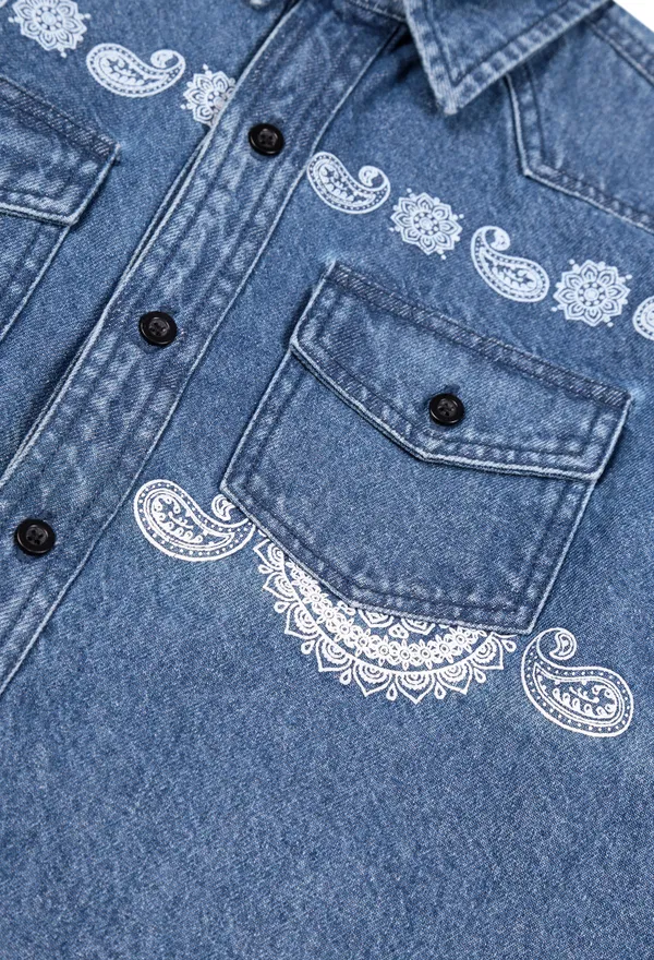 Джинсовая рубашка It's In My Jeans AUDLEY 123/98c в Украине