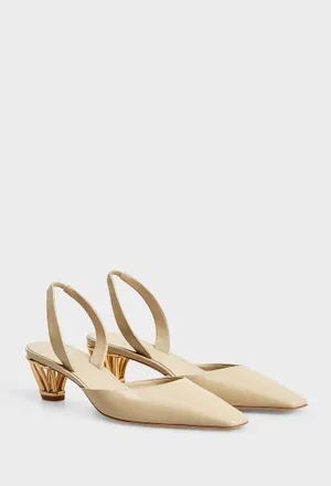 Шкіряні слінгбеки ALYSSA FERRAGAMO 01I057 124/0A6 Ціна