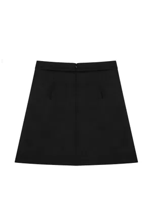 Вовняна спідниця Balmain 7A01   222/92 Ціна