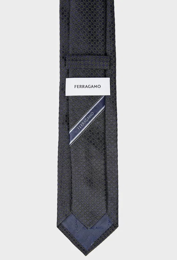 Шовкова краватка FERRAGAMO 351431 226/9CQ Ціна