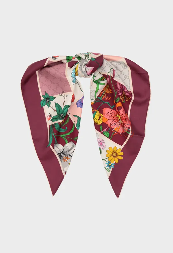 Шелковый платок Gucci 850107 126/9C5 Купить