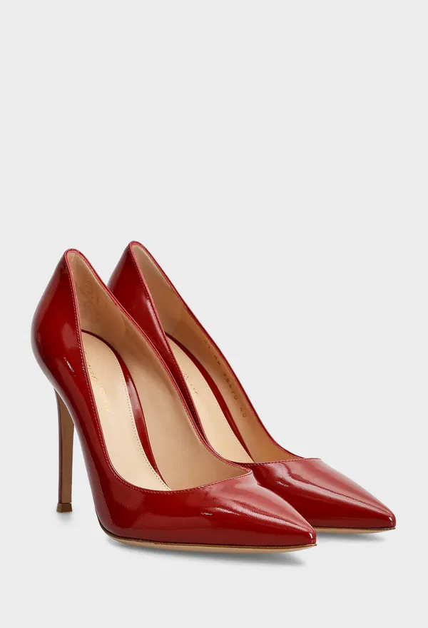 Лаковані шкіряні човники GIANVITO 105 Gianvito Rossi G28470 224/0B9 Ціна