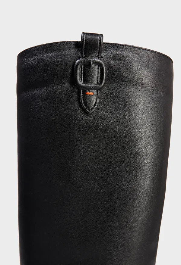 Кожаные сапоги Santoni 71713 225/0A2 оригинал
