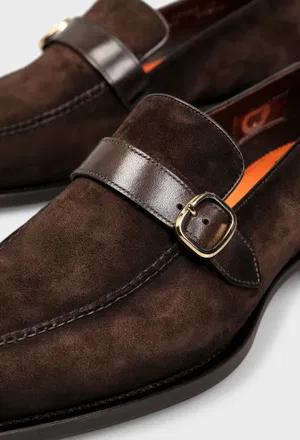 Замшеві лофери Santoni 19283 126/0DW в Україні