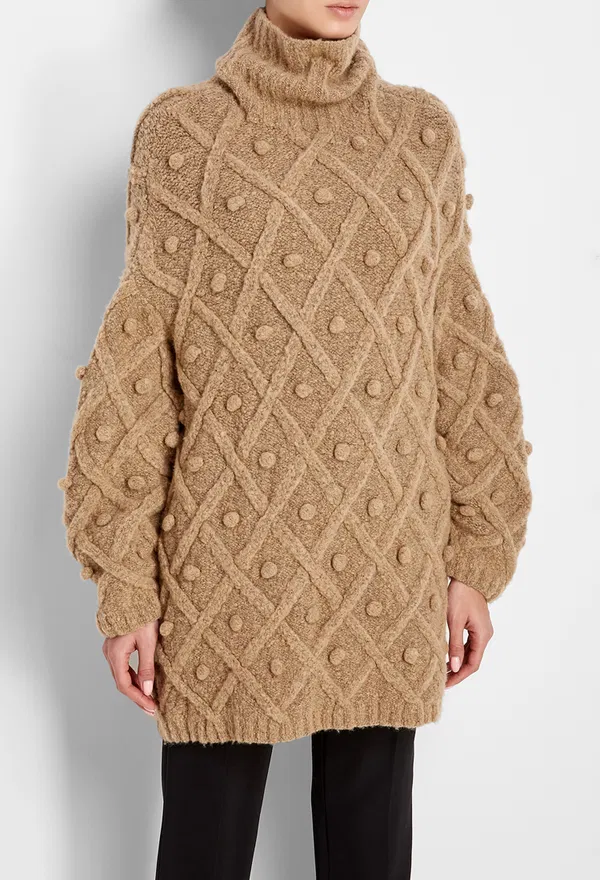 Свитер Vika Gazinskaya 28621 FW19-2244 CAMEL 219 оригинал