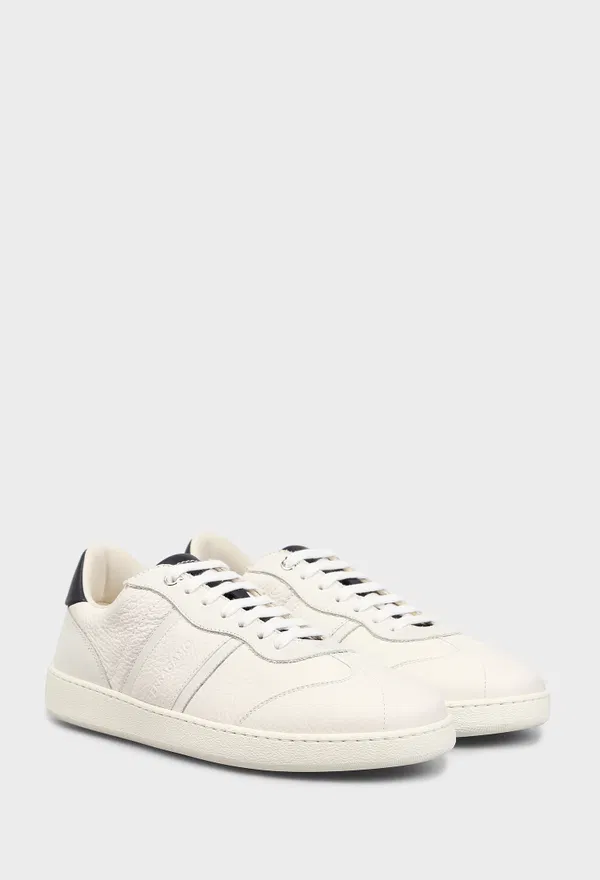 Кожаные кеды ACHILLE FERRAGAMO 021572 126/0A1 Цена