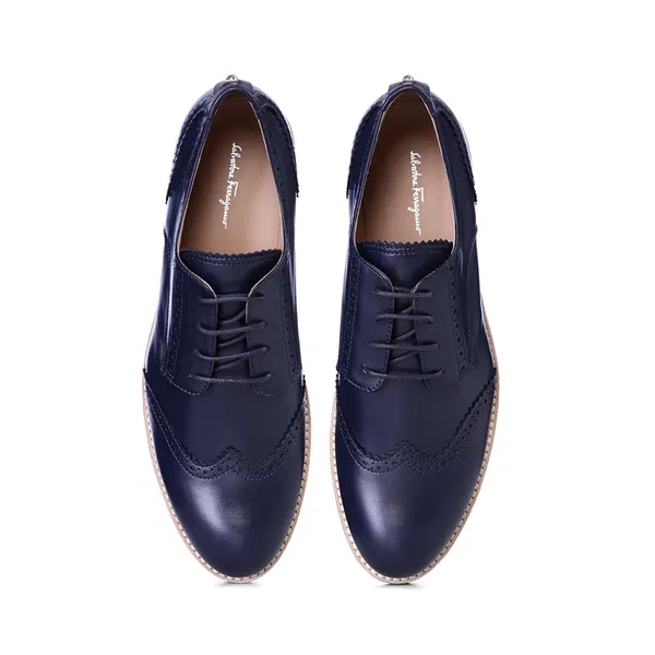 Шкіряні броги FERRAGAMO 810192 218/0Q оригінал