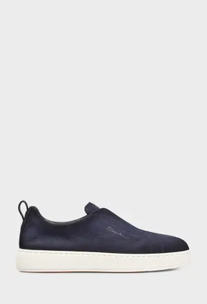 Кеди з нубуку Santoni 21995 126/0EQ Купити