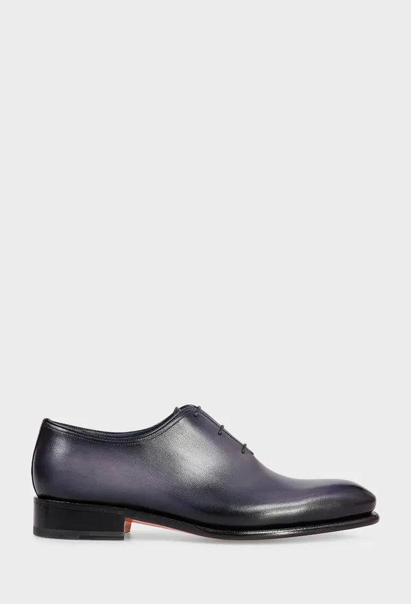 Кожаные оксфорды Santoni 16229 225/0AQ Купить
