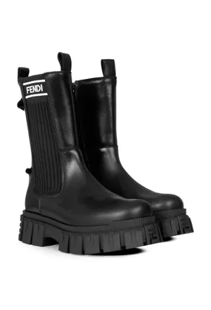 Кожаные ботинки Fendi JFR338 221/02c Купить