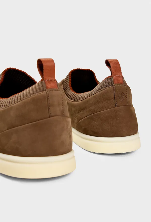 Мужские кроссовки из нубука SOHO WALK Loro Piana FAL2899 225/0E3 оригинал