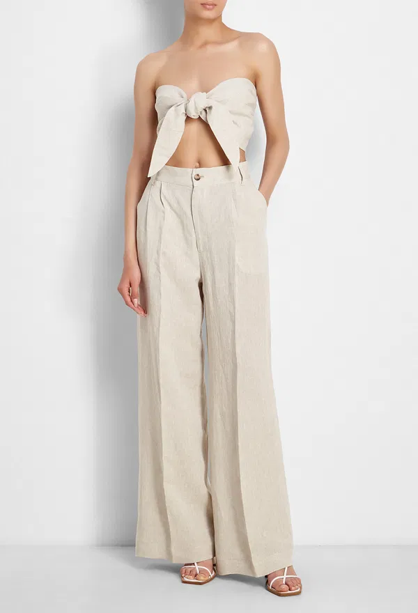 Лляний топ FORTE DEI MARMI COUTURE 23SF6264 123/9B6 Купити