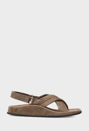 Замшевые сандали HECTOR SANDAL Loro Piana FAQ9938 126/0D3 Купить