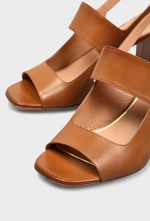 Шкіряні босоніжки Santoni 72250 126/0A3 в Україні