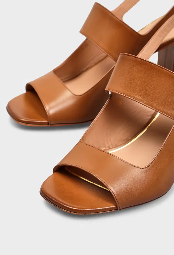 Шкіряні босоніжки Santoni 72250 126/0A3 в Україні