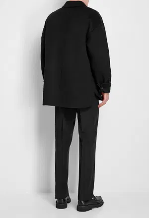 Шерстяная рубашка FERRAGAMO 143769 224/9H2 в Украине