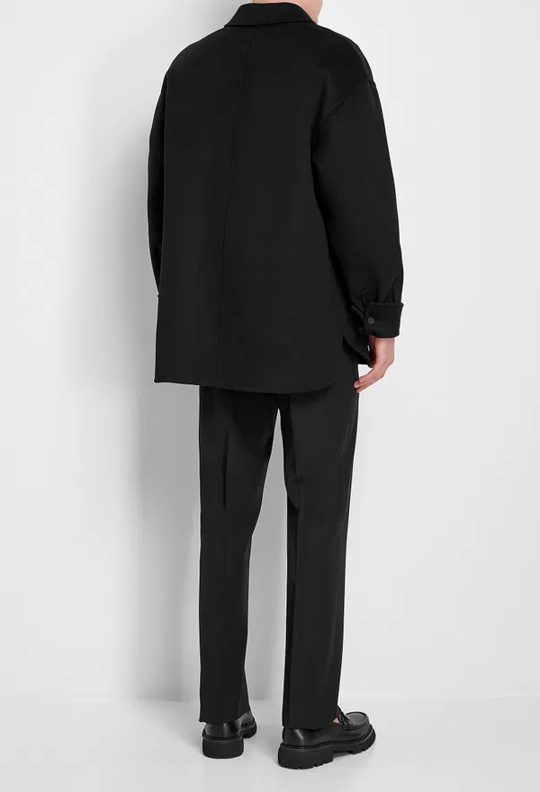 Шерстяная рубашка FERRAGAMO 143769 224/9H2 в Украине