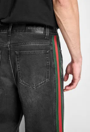 Чорні джинси Gucci A002IA 226/9A2 фото