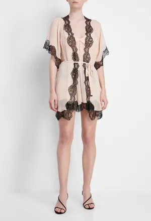Шелковый халат Jenny Packham L191   212/9Pc Цена