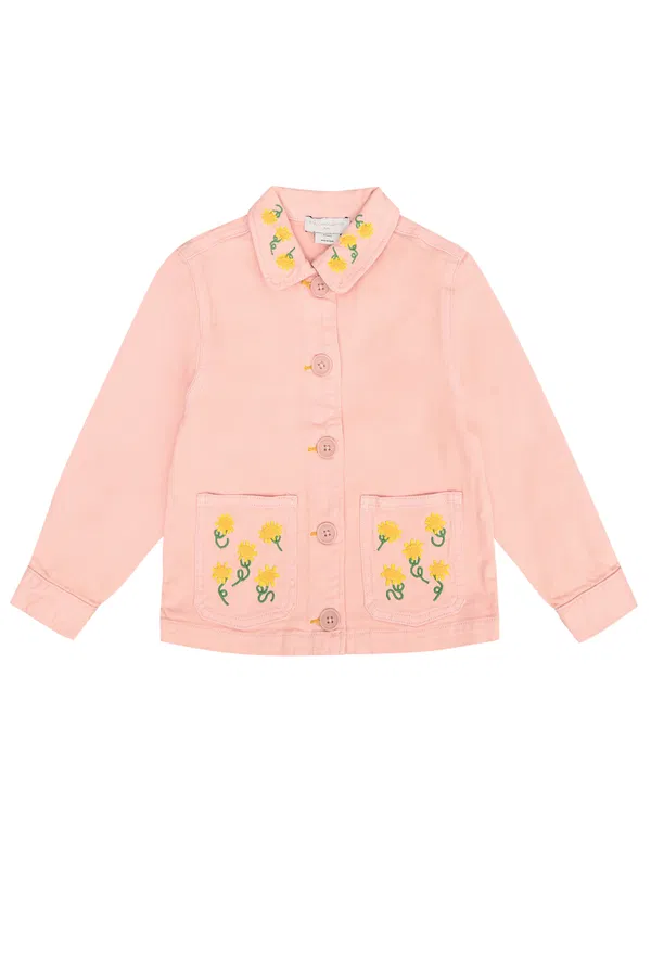 Джинсова куртка Stella McCartney Kids TU2A67 124/9Pc - фото №2 Джинсова куртка Stella McCartney Kids TU2A67 124/9Pc Ціна