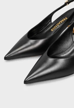 Кожаные слингбэки CLEYA FERRAGAMO 01L530 126/0A2 в Украине