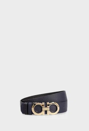 Двосторонній шкіряний ремінь FERRAGAMO 23A564 225/0AQ Купити