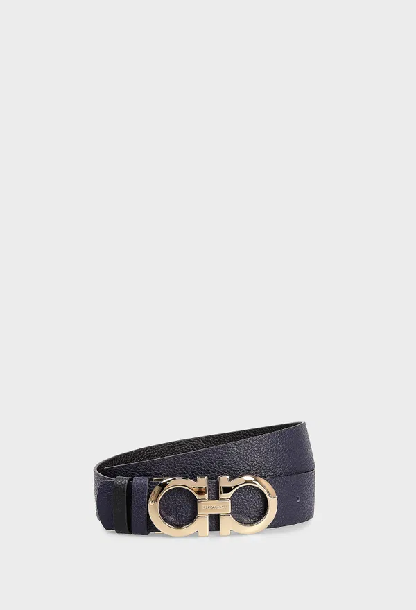 Двусторонний кожаный ремень FERRAGAMO 23A564 225/0AQ Купить