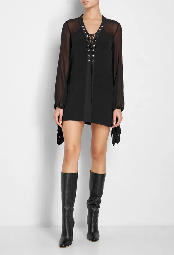 Шелковое платье DION LEE 819R22 222/9C2 Купить