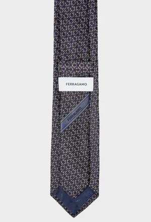 Шовкова краватка FERRAGAMO 351420 226/9CQ Ціна