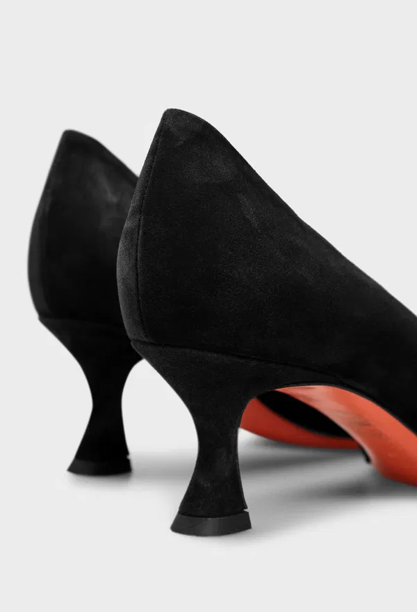 Замшеві човники Santoni 71917 126/0D2 оригінал