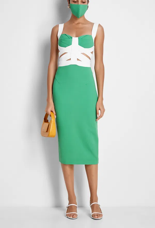 Сукня та маска для обличчя Roland Mouret S2340F2241 221/9D4 Купити