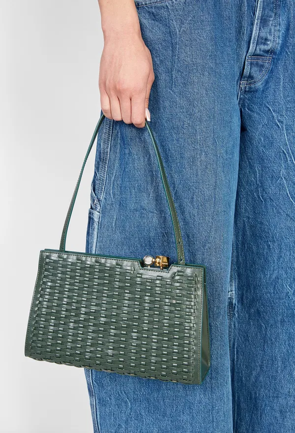 Кожаная сумка LE SALON Jacquemus BAW00452BC 126/0AH интернет-магазин