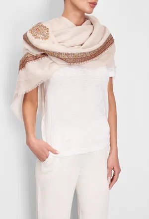 Кашемірова хустка Loro Piana FAO1047 124/9I6 в Україні